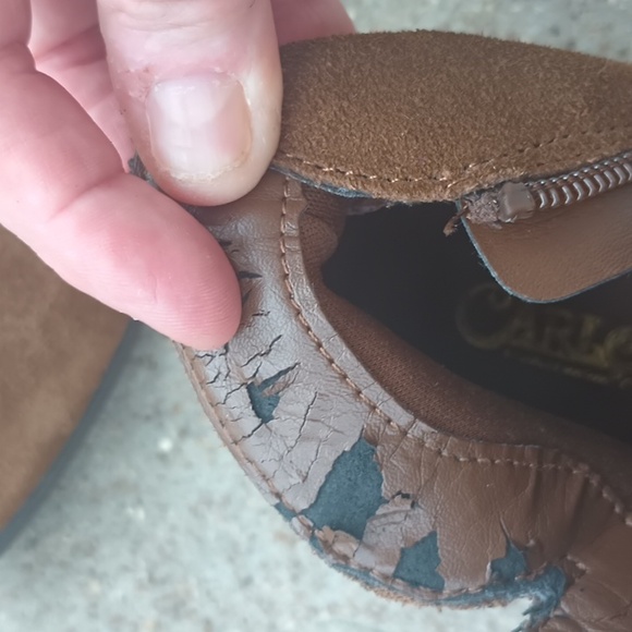 Suede booties gently used last sale - Picture 9 of 9